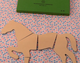 WISC Wechsler Intelligence Scale For Children Object Assembly Puzzle H Horse