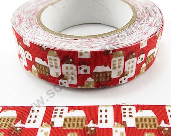 Adhesive fabric - city - 15mm x 5 m