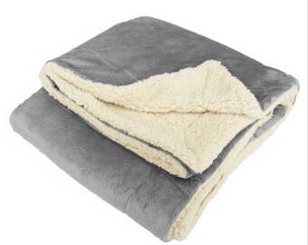 Sherpa Fleece Blanket - Monogrammed Blanket - Senior Gift - Sorority Gift - Personalized Blanket - Custom Blanket - Luxury Throw Blanket