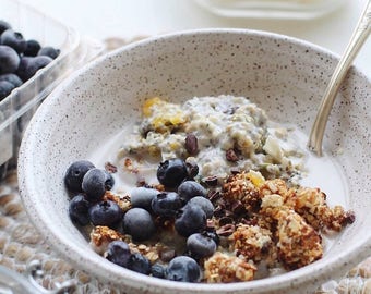 ceramic cereal or soup bowl