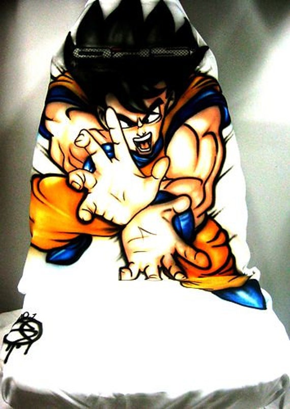 Items similar to 1x Airbrushed Dragon Ball Z Goku Car Seat Cover. on ... Items similar to 1x Airbrushed Dragon Ball Z Goku Car Seat Cover. on ...