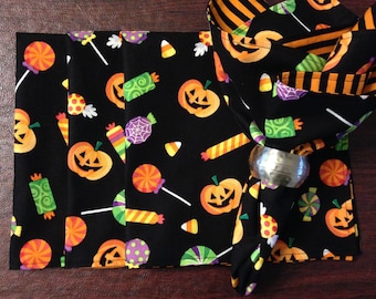Halloween Fabric Napkins (set of 4)
