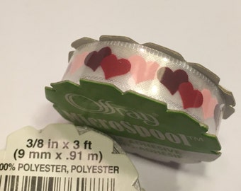 3 feet of self-adhesive heart ribbon (A1)