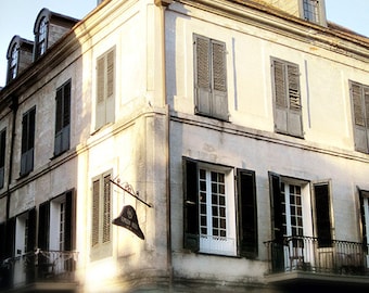 New Orleans Photography, French Quarter "Napoleon House #2" Picture, Louisiana Print. Mardi Gras. Wall Art and Home Decor.
