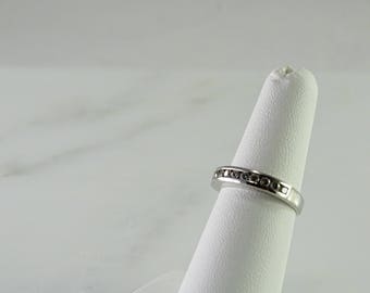 Sterling Silver Stackable Ring Size 6