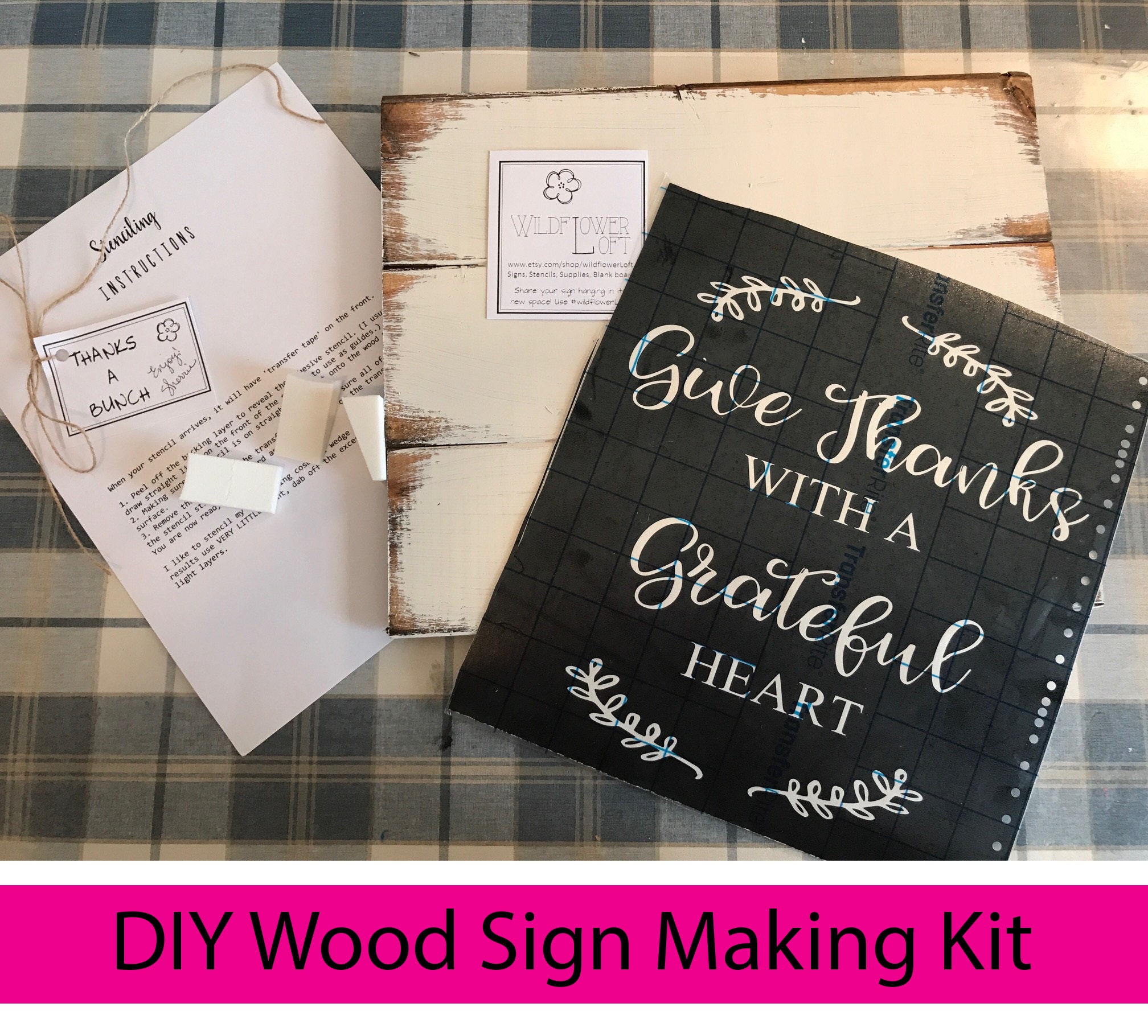 Painting Kit Craft Kit Paint Night Kits Give Thanks With A