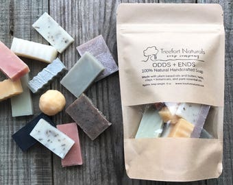Soap Pieces - Miscellaneous little soaps, odds and ends, Handmade soap, Cold Process, All Natural soap, vegan soap, travel soap