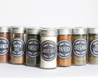 CUSTOM 2 Inch Spice Labels