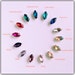 14 colors 5x10mm sew on Navette rhinestone marquise rhinestone crystal glass rhinestone crystal rhinestone silver setting sewing flat back