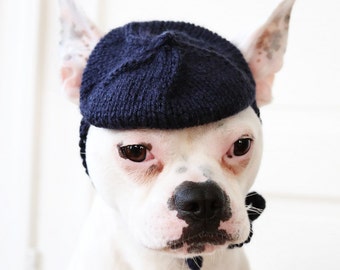 Dog Hat - Petite French Beret - Dog Beret - Pug Beret - French Bulldog Hat - French Bulldog Clothing - Pug Clothing - All You Need is Pug®