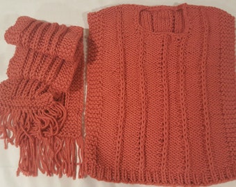 Child Vest with Scarf
