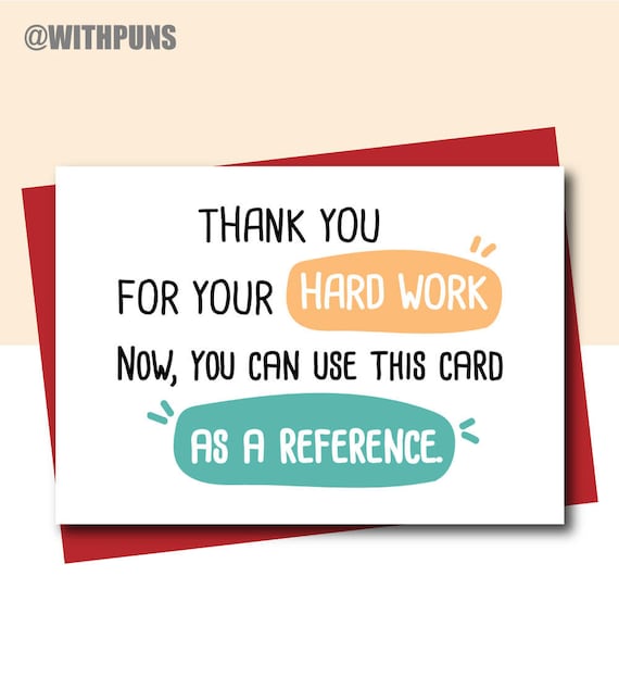 funny new job card farewell cards leaving card hard work