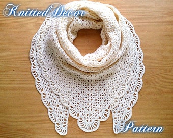 Crochet Shawl Pattern Crochet Triangle Shawl Pattern Crochet Shawl Tutorial Lace Shawl Pattern Boho Shawl Pattern DIY Crochet Shawl PDF Boho