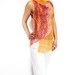 Crochet Pattern - Impatient Top, Body Net Cover-Up, Asymmetrical Summer Beach Bikini Cover, Open Sexy See-through Party Blouse
