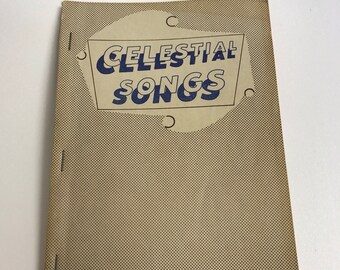 Vintage 1953 Celestial Songs Christian Song Book Hymnal