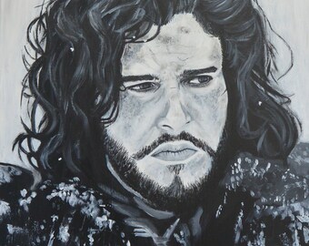Portrait of Jon Snow (Kit Harington)