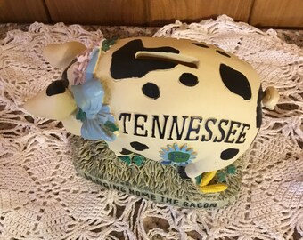 Tennessee Pig Piggy Bank