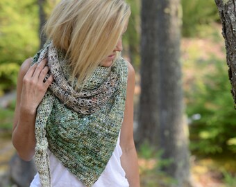 CROCHET PATTERN-Wander Freely Shawl (One size)