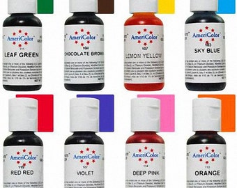 AmeriColor Soft Gel Paste 0.75 oz Food Color .75 ounces