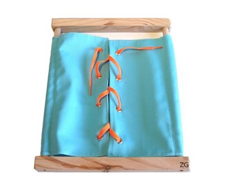 Montessori lace dressing frame