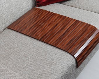 Sofa Arm Tray, Sofa Tray Table, Coffee Table, Sofa Table, Wood Tray, Sofa Arm Table, Gift, Home&Living, KNDC3060FL