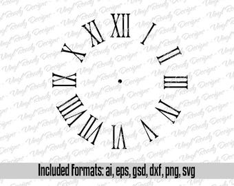 Clock Face Svg 