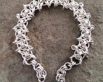 Sterling Silver Chainmaille Bracelet