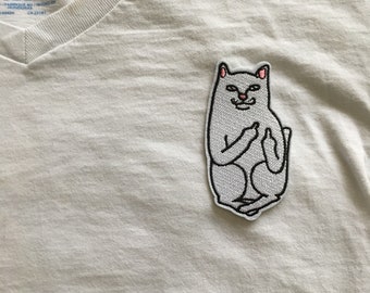 Middle finger cat