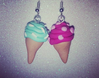 Ice Cream Cone Earrings