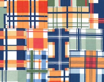 Madras Patch in Cheer by Michael Miller Fabrics - your choice of cut