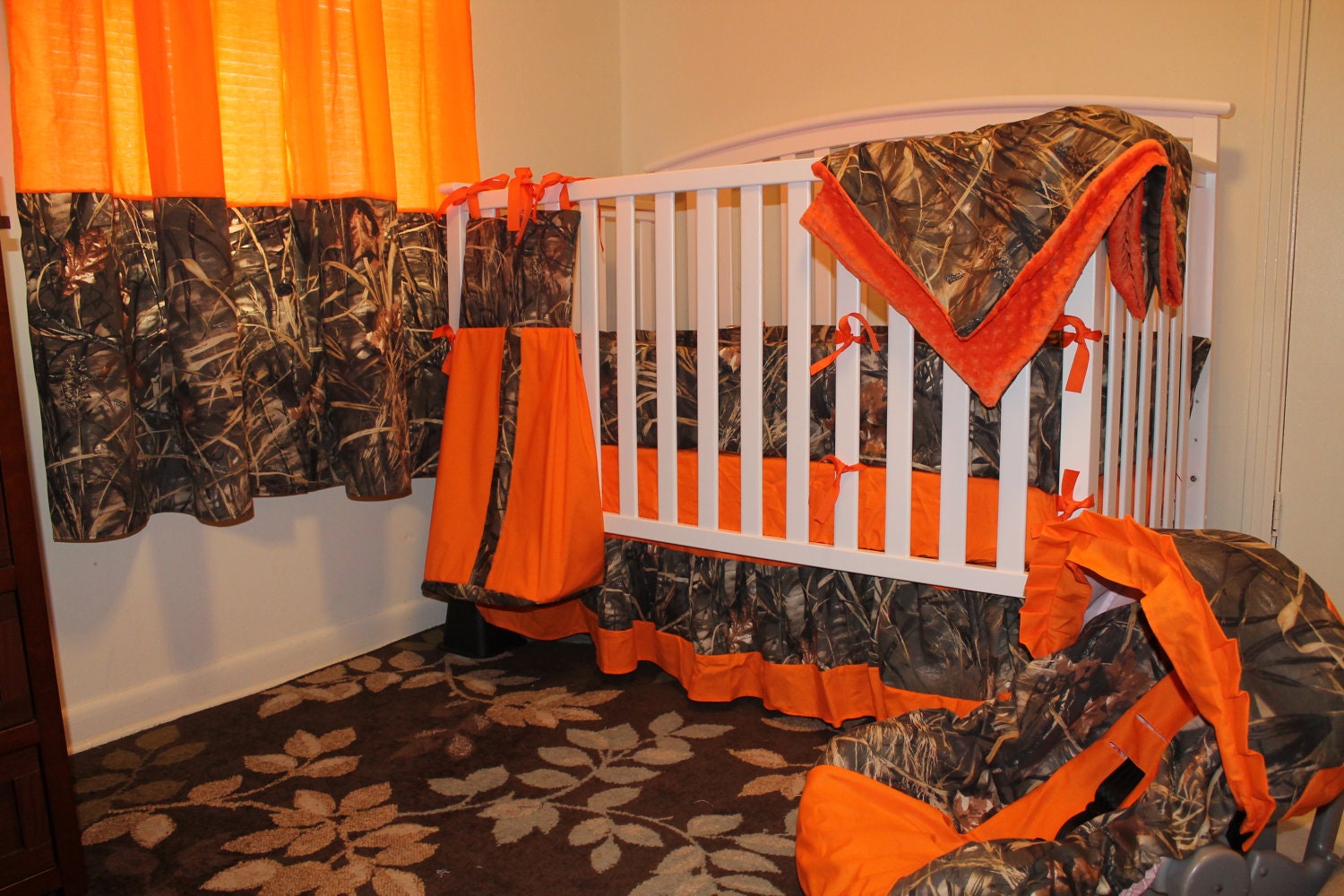Camo Just Add Baby Complete Nursery 13 Pc Crib Bedding Set Zoom