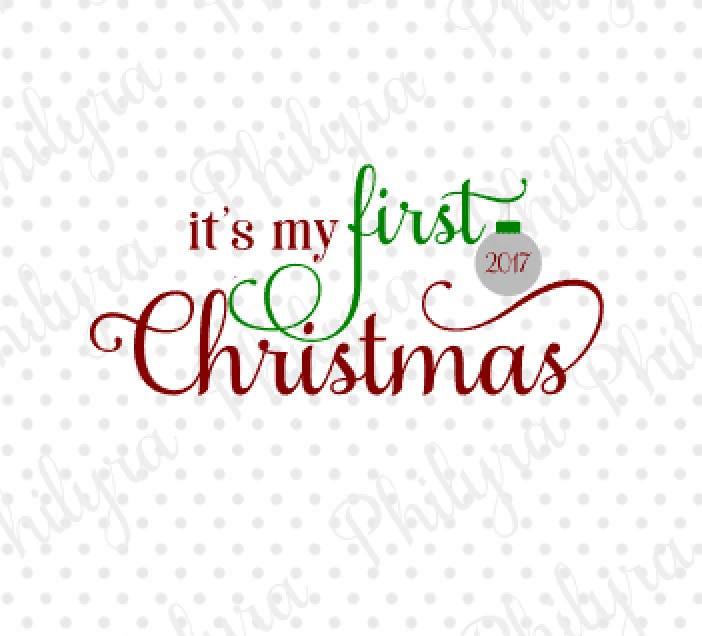 Download It's My first Christmas svg Christmas Svg Digital