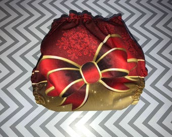 Christmas Present Cloth Diaper Cover