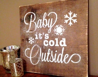 Rustic Christmas Sign, Christmas Decoration, Christmas Sign, Holiday Sign, Custom Sign, Wooden Sign, Wooden Christmas Sign, Winter Sign