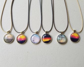 Big Island Sunset Pendants