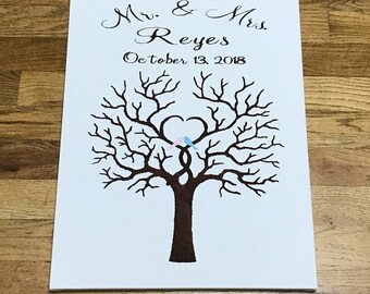 Tree Fingerprint Guest Book