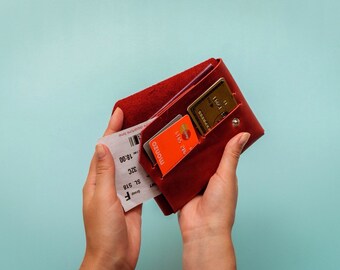 Compact 4,6,8 Passport Holder, Slimline family passport holder, Slim passport holder, multiple passport wallet, Leather passport.