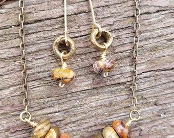 Red Creek Jasper Jewelry Set