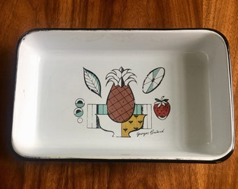 Georges Briard Enamel Casserole Dish