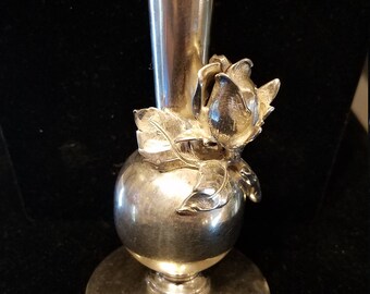 Sterling Bud Vase, Sterling Silver Bud Vase, Sterling Silver, Bud Vase, German Sterling Bud vase, Sterling Silver