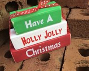 Holly Jolly Christmas Blocks