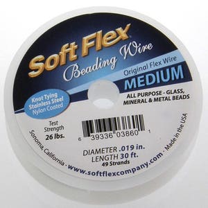 019 - 30 Feet Medium Softflex Stainless Wire