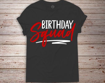 Birthday squad | Etsy