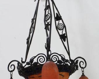 French Art Deco Light Fixture