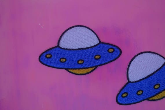 UFO Iron on Patch