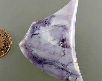 Tiffany Stone Cabochon, Bertrandite Cab, Tiffany Cab, Designer Tiffany Cab, Pendant Cab, Hand Cut Tiffany, Gift Cab, C2291, 49erMinerals