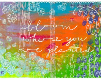 Bloom Giclee medium sized print