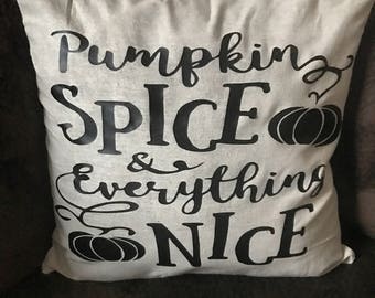 Fall pillow case