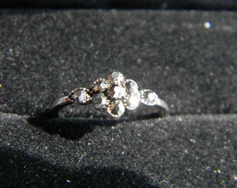 Marcasite Flower Ring