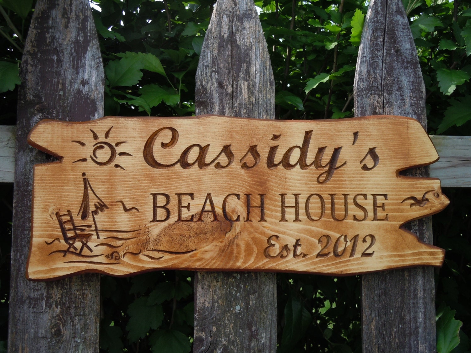 Custom Outdoor House Signs Personalized Custom Carved 